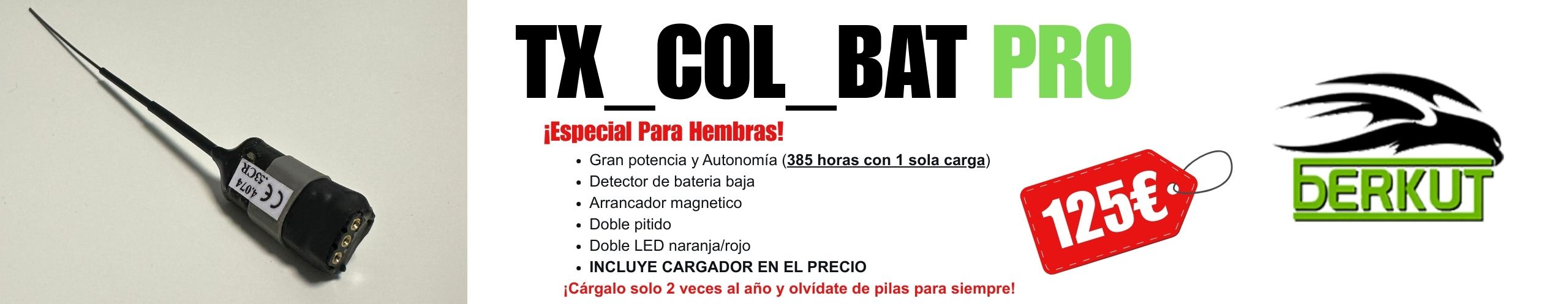COL_BAT_PRo emisores Colombicultura Berkut