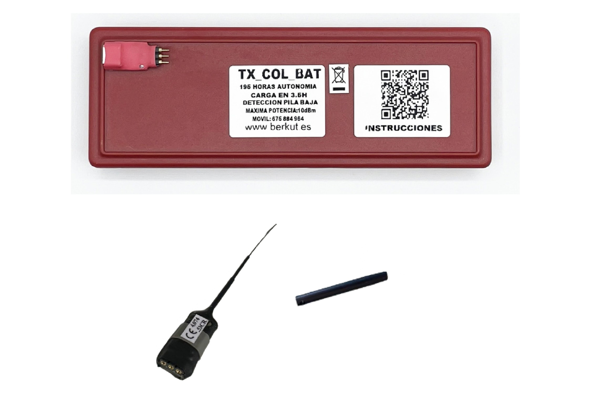Emisor Colombicultura TX_Col_BAT con cargador por Berkut